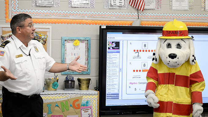 Fire Prevention Week teaches BLAZE members household safety